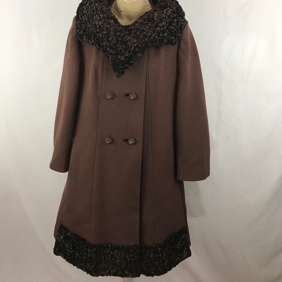 Vintage Jackets & Coats Vintage Youthcraft Ladies Coat W Faux Fur